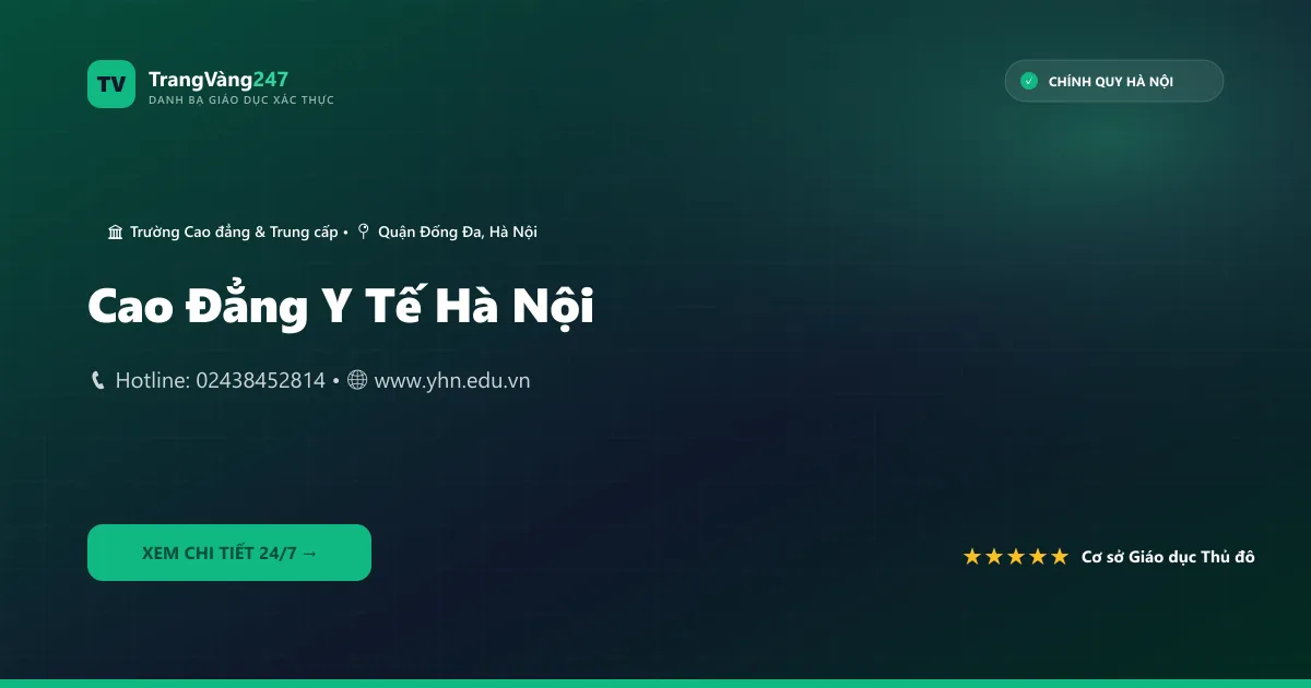 Cao Đẳng Y Tế Hà Nội