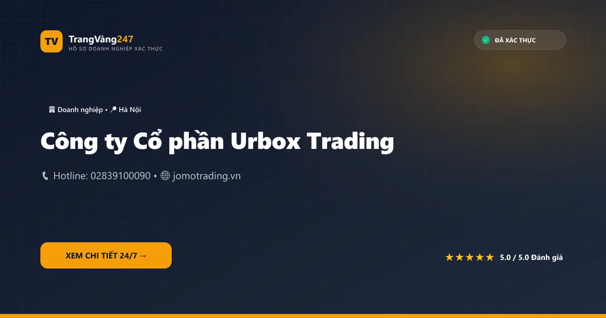 Công ty Cổ phần Urbox Trading