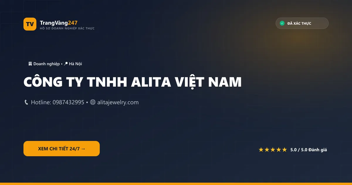 CÔNG TY TNHH ALITA VIỆT NAM
