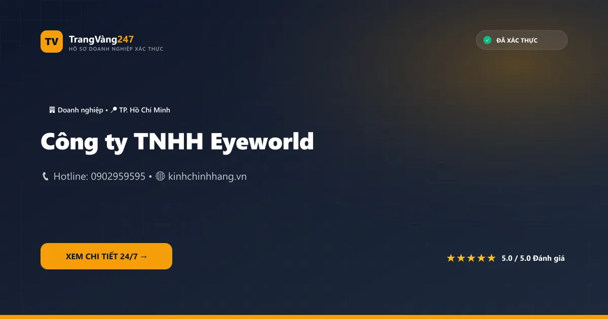 Công ty TNHH Eyeworld