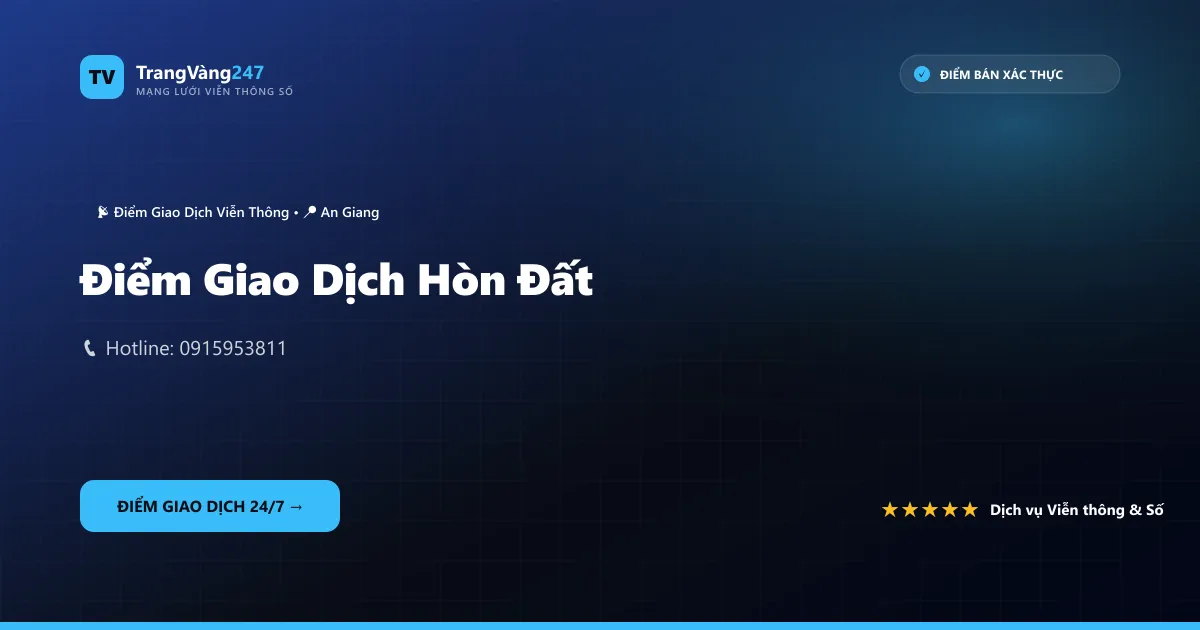 Điểm Giao Dịch Hòn Đất