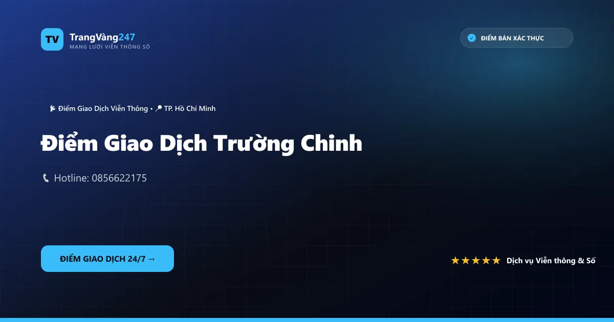 Ảnh bìa Điểm Giao Dịch Trường Chinh