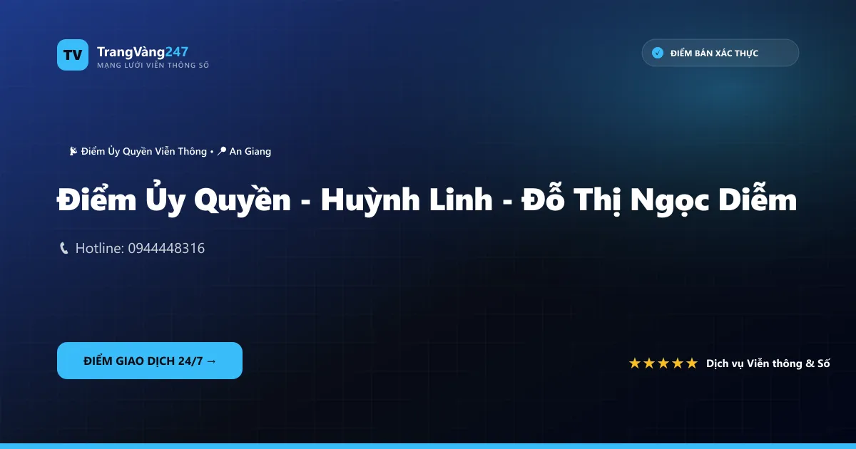 Điểm Ủy Quyền - Huỳnh Linh - Đỗ Thị Ngọc Diễm