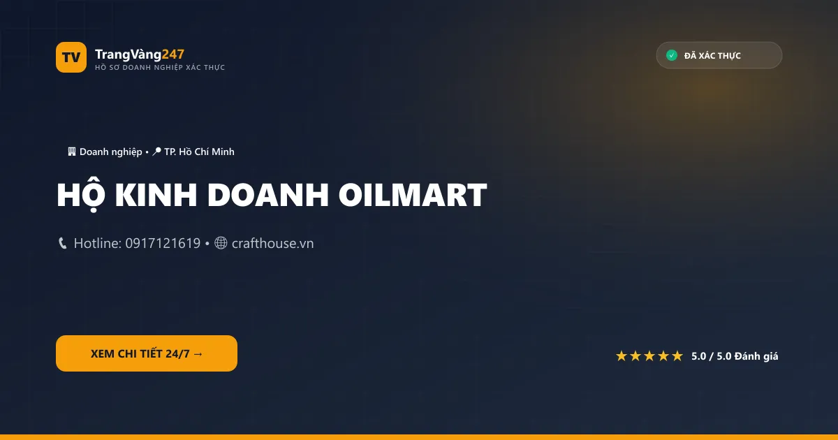 HỘ KINH DOANH OILMART