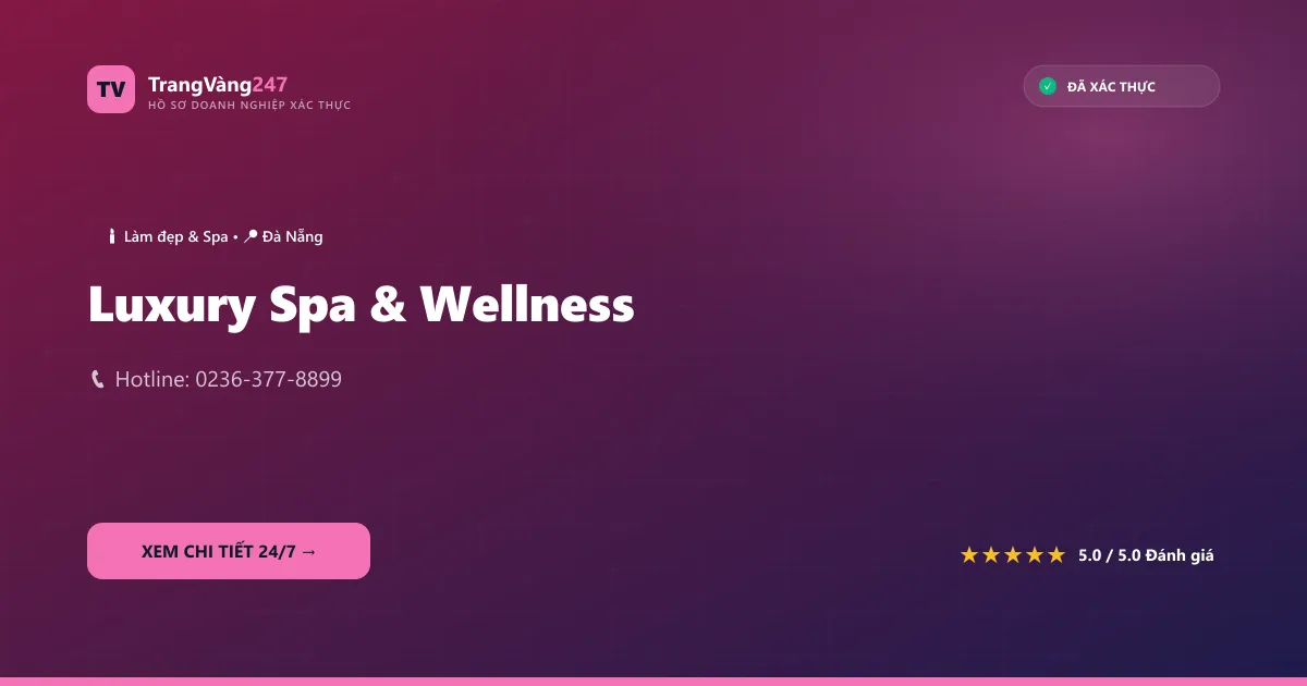Luxury Spa & Wellness