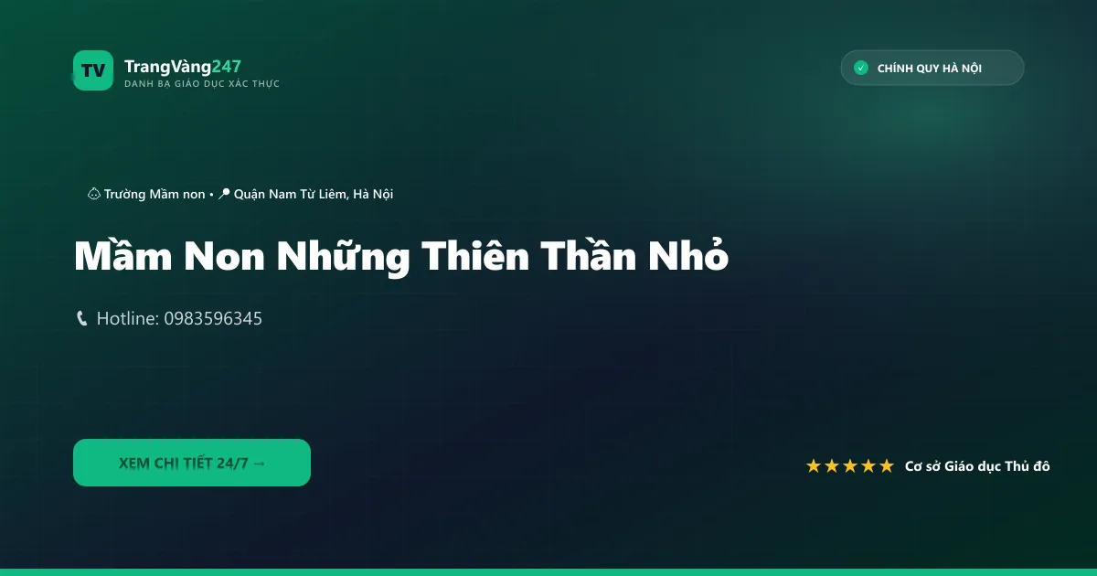 Ảnh bìa Mầm Non Những Thiên Thần Nhỏ