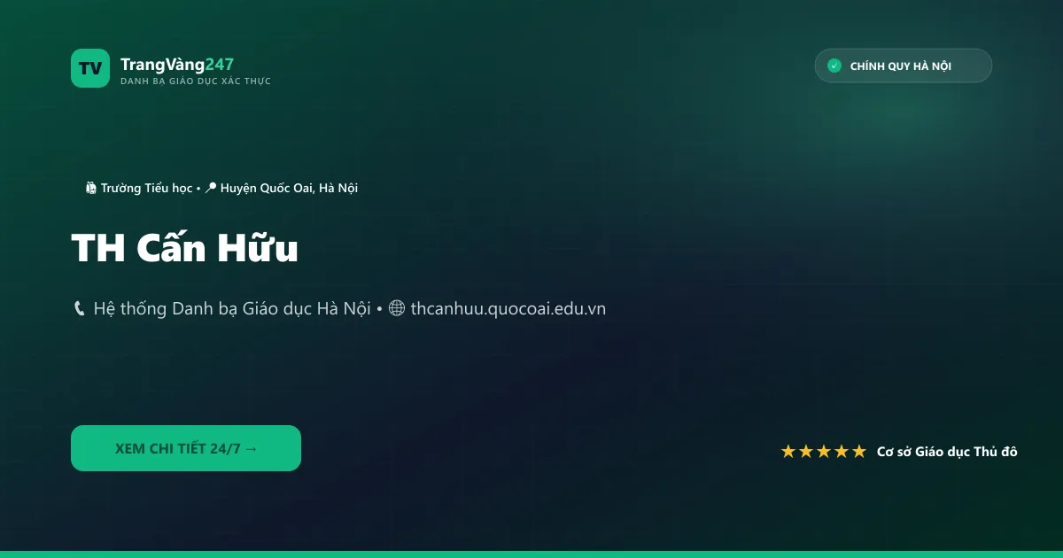 Ảnh bìa TH Cấn Hữu