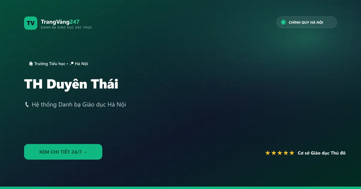 TH Duyên Thái