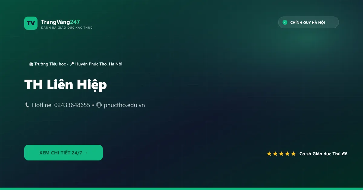 Ảnh bìa TH Liên Hiệp