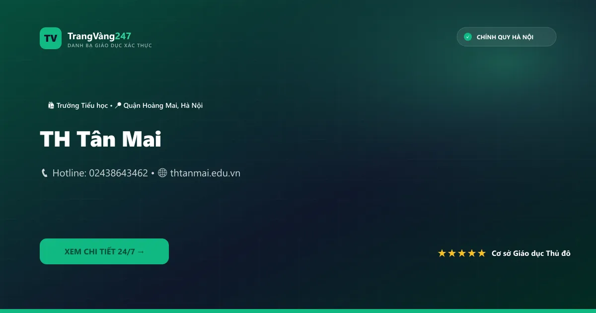 Ảnh bìa TH Tân Mai