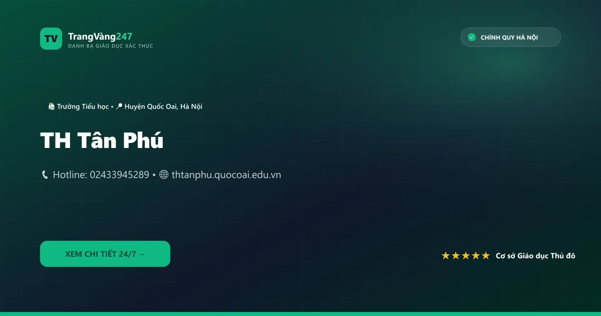 Ảnh bìa TH Tân Phú