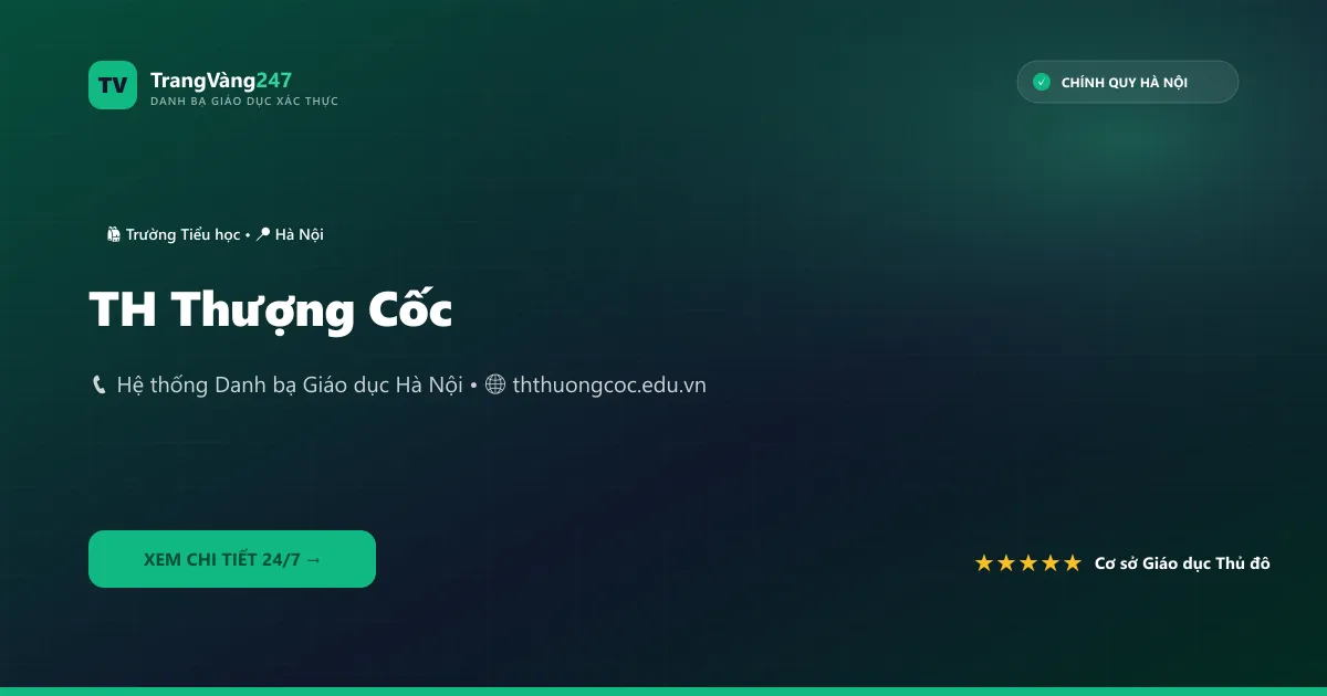 TH Thượng Cốc
