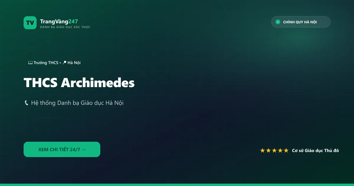 THCS Archimedes