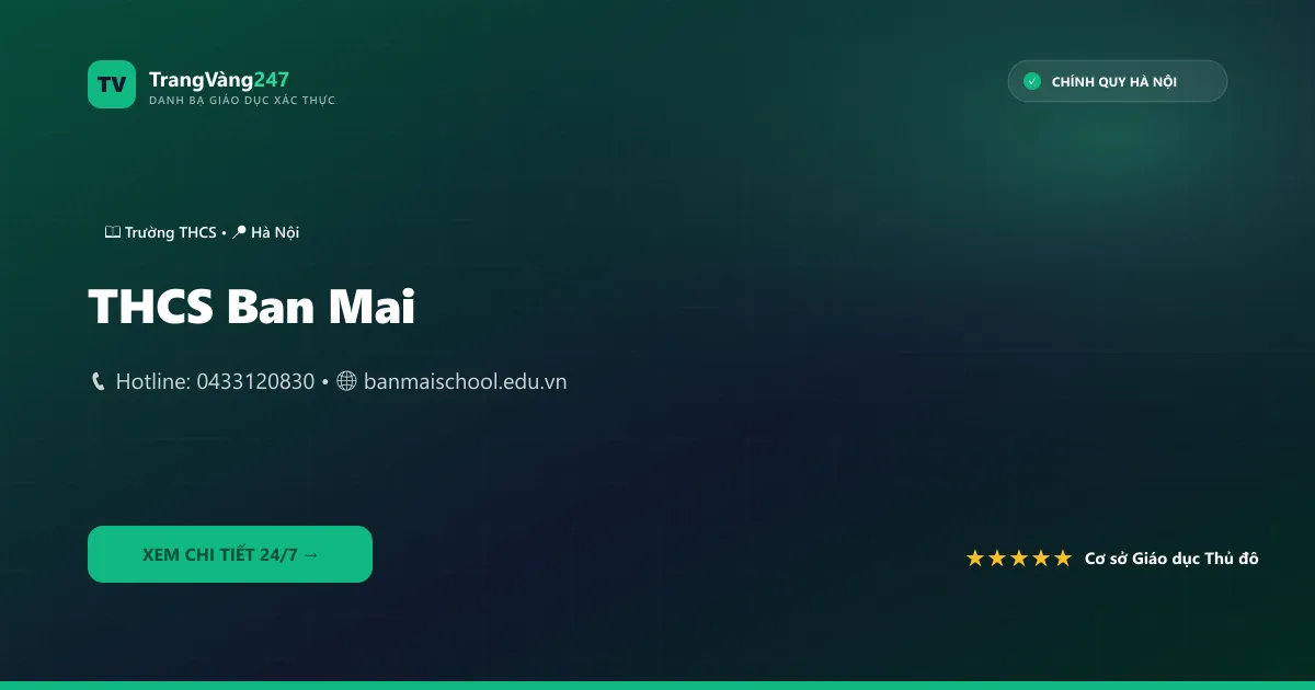 THCS Ban Mai