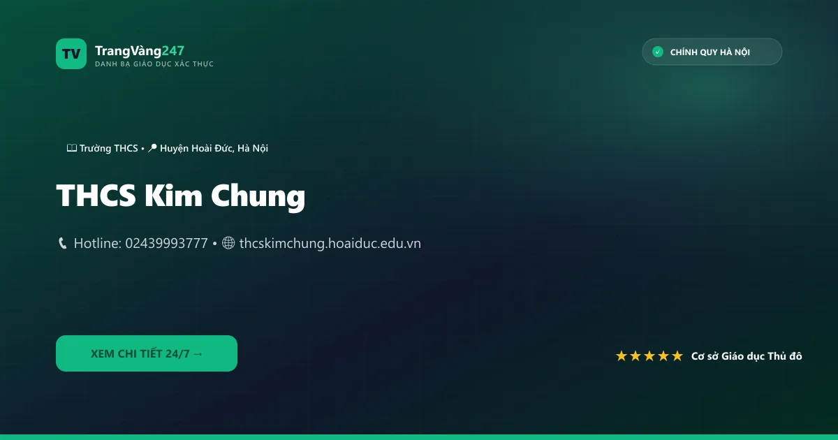 THCS Kim Chung
