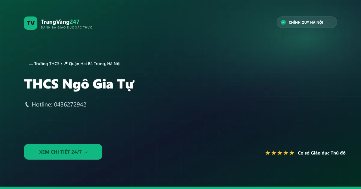 THCS Ngô Gia Tự