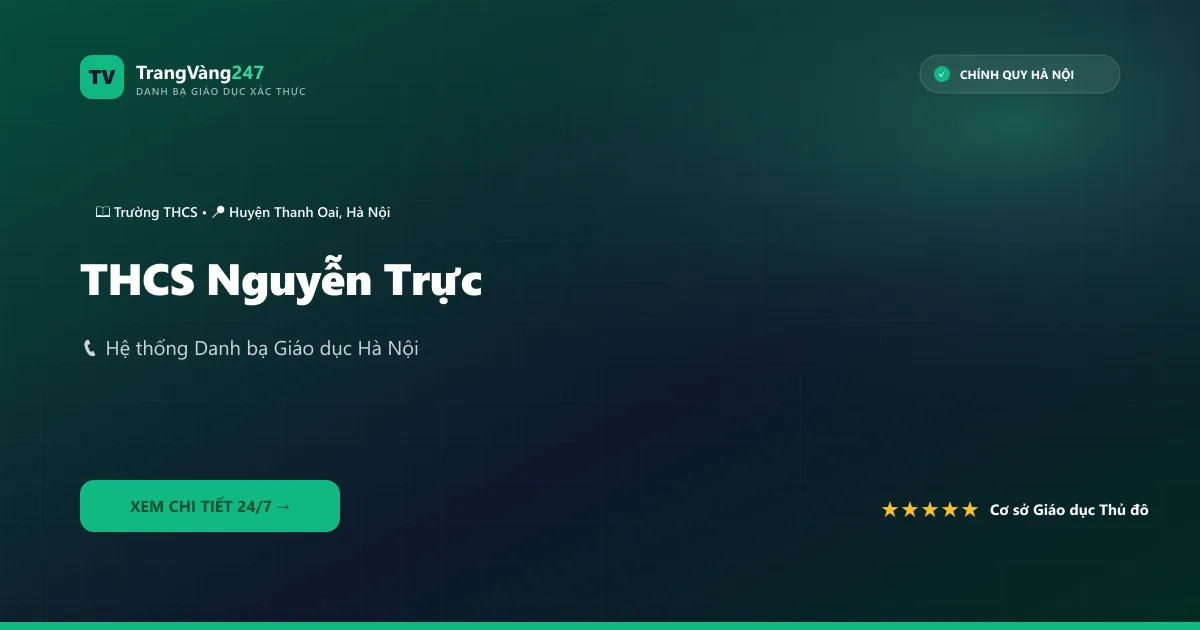THCS Nguyễn Trực