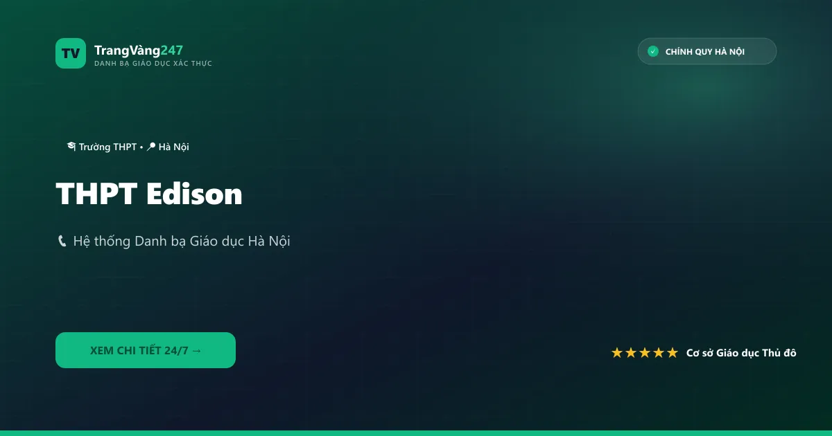 THPT Edison